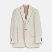 Stone Cotton Twill Jacket