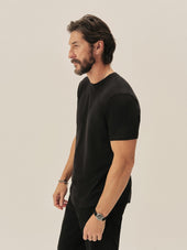 Pima Curved Hem Tee