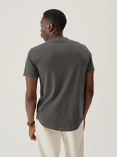 Pima Curved Hem Tee
