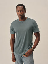 Pima Curved Hem Tee