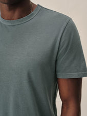 Pima Curved Hem Tee