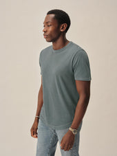 Pima Curved Hem Tee