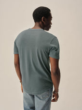 Pima Curved Hem Tee