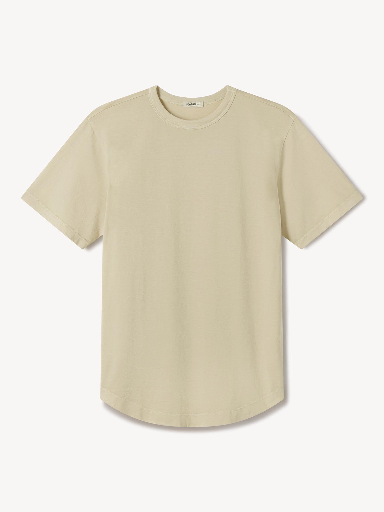 Pima Curved Hem Tee