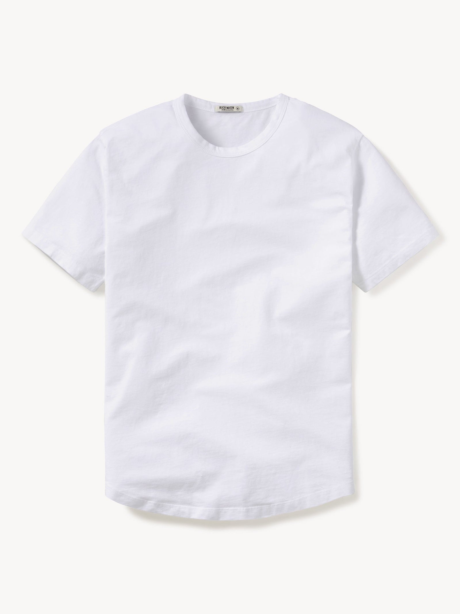 Pima Curved Hem Tee