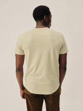 Pima Curved Hem Tee