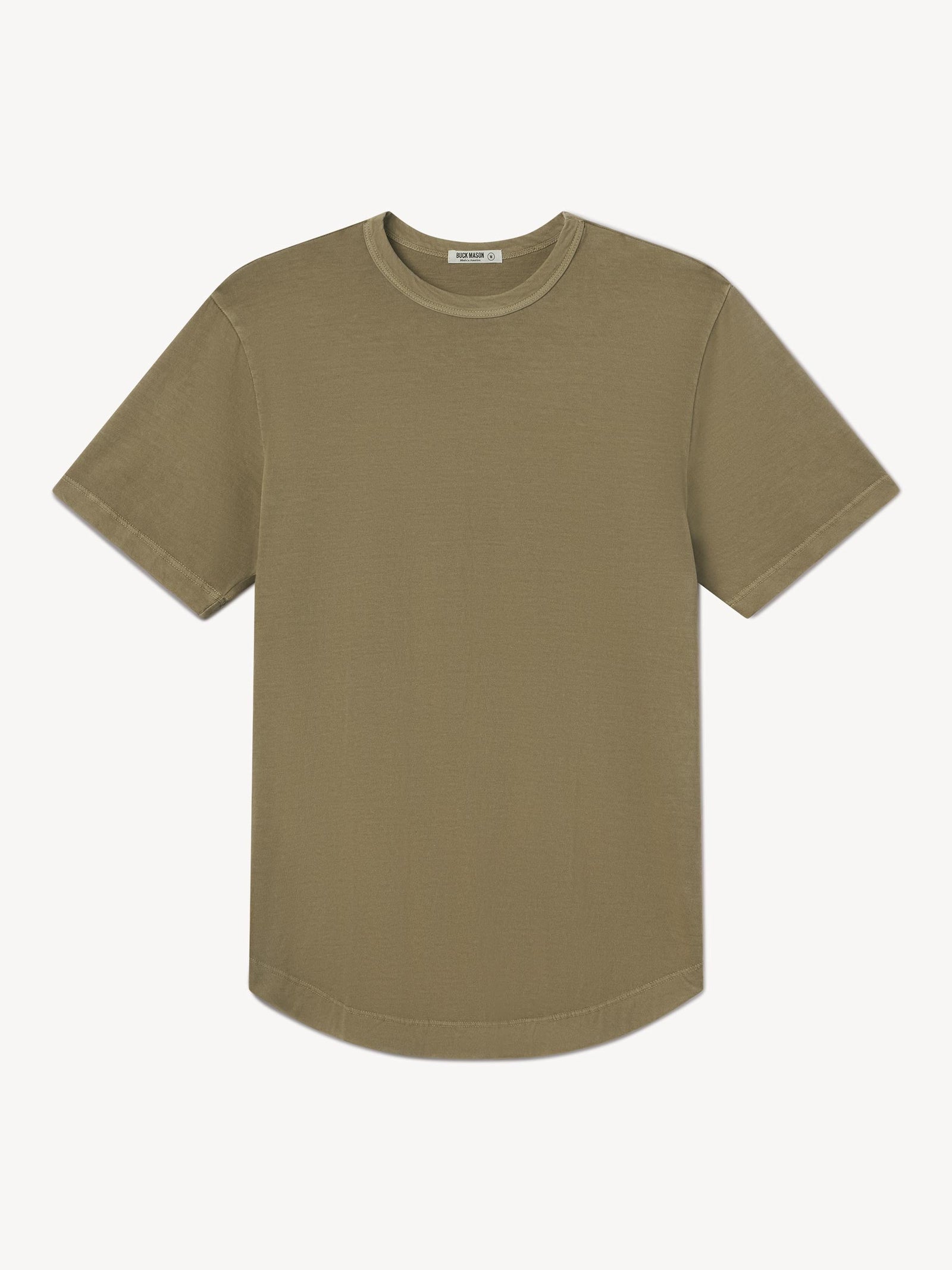 Pima Curved Hem Tee