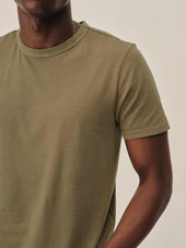 Pima Curved Hem Tee