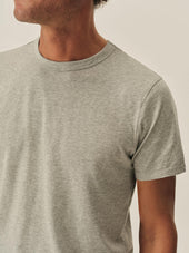 Pima Curved Hem Tee