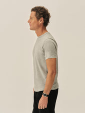 Pima Curved Hem Tee