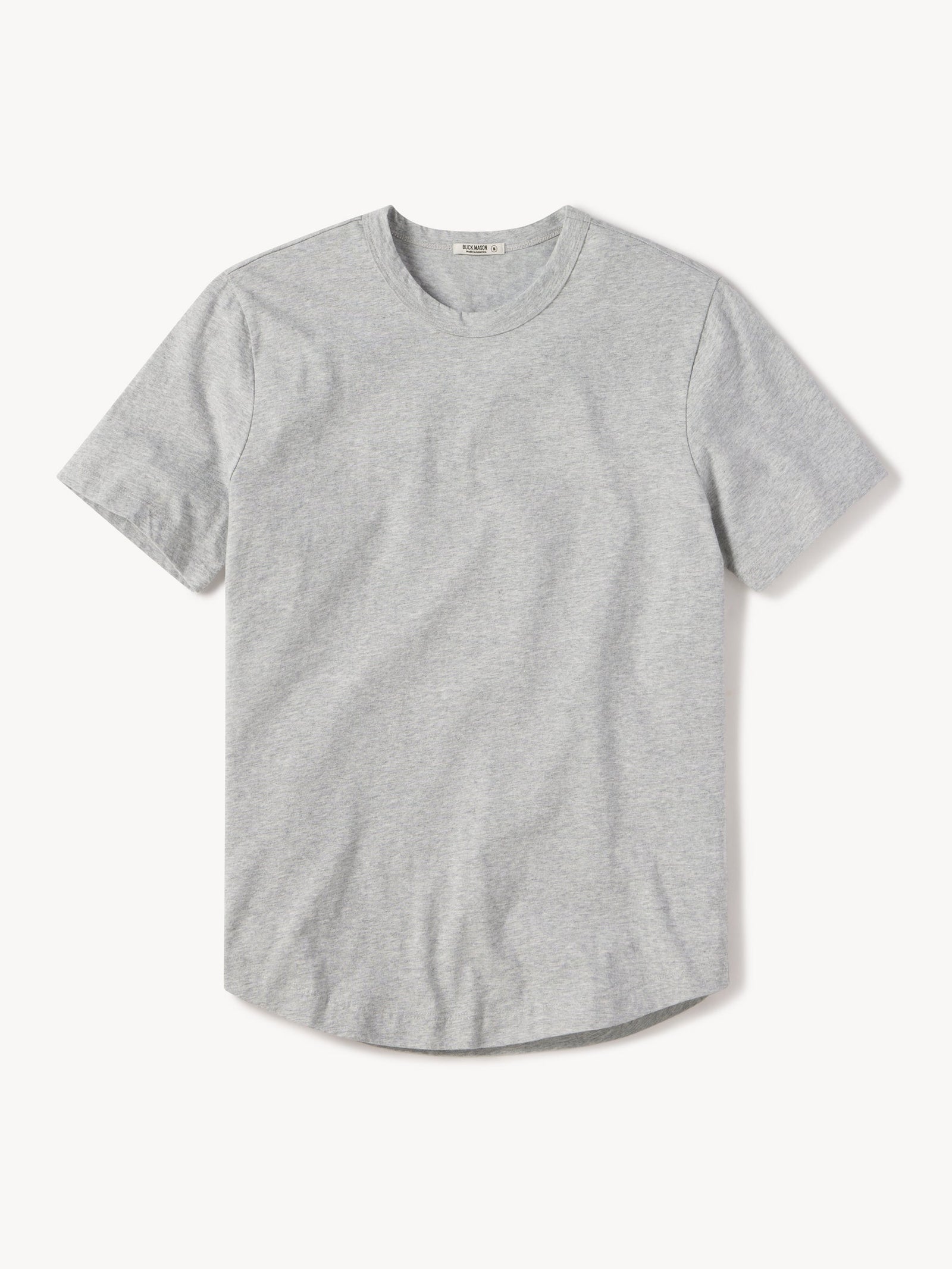 Pima Curved Hem Tee