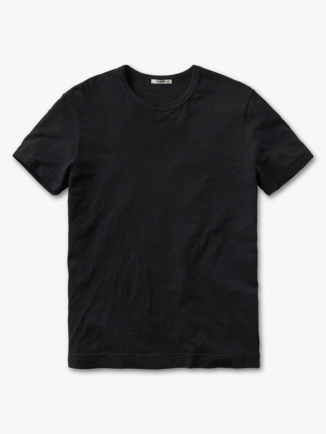 Black Slub Classic Tee