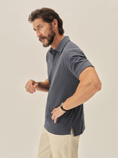 Sueded Cotton Polo
