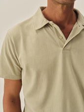 Sueded Cotton Polo