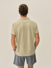 Sueded Cotton Polo