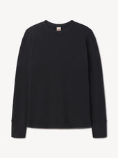 Vintage Black Toughknit Thermal L/S Crew