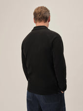 Black Coolhand Cotton Popover