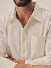 White Coolhand Cotton Popover