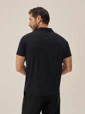 Japanese Cool Cashmere Knit Polo