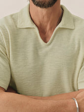Limestone Airlight Johnny Collar S/S Polo