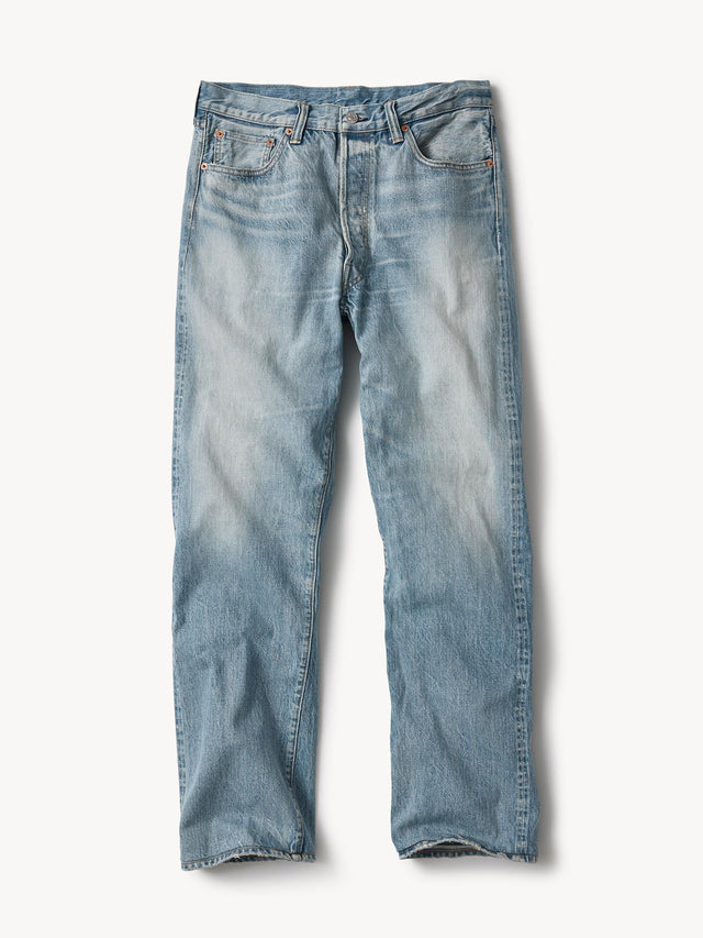 L054 Japanese Loomstate Selvedge Full Saddle Jean