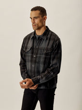 Plaid Blanket Flannel Field Jacket