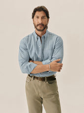 L039 Japanese Chambray Bd Shirt