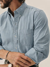 L039 Japanese Chambray Bd Shirt