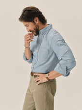 L039 Japanese Chambray Bd Shirt