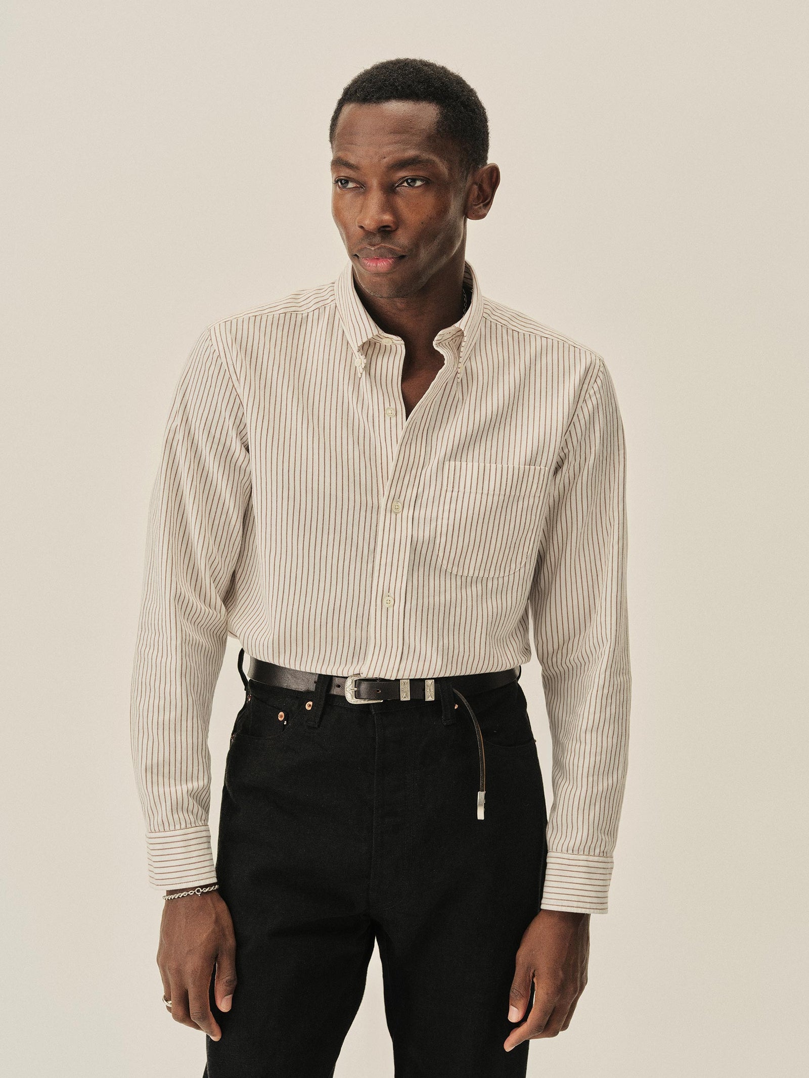 Canyon Lane Stripe California Oxford BD Shirt