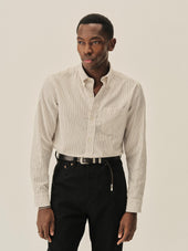 Canyon Lane Stripe California Oxford BD Shirt