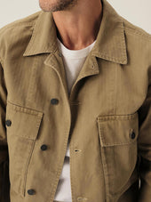 Omaha Flyweight Hbt P 43 Fatigue Jacket