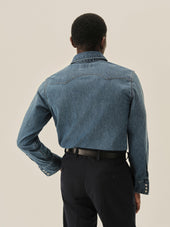 Japanese Sawtelle Sawtooth Western Shirt