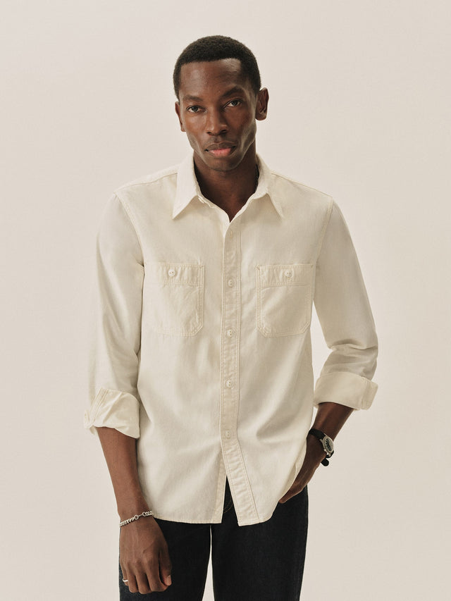 N006 Japanese Chambray Station Shirt