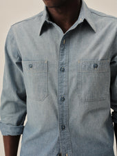 L053 Japanese Chambray Station Shirt