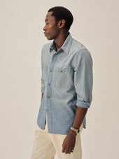 L053 Japanese Chambray Station Shirt