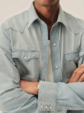 Japanese Chambray Western Shirt