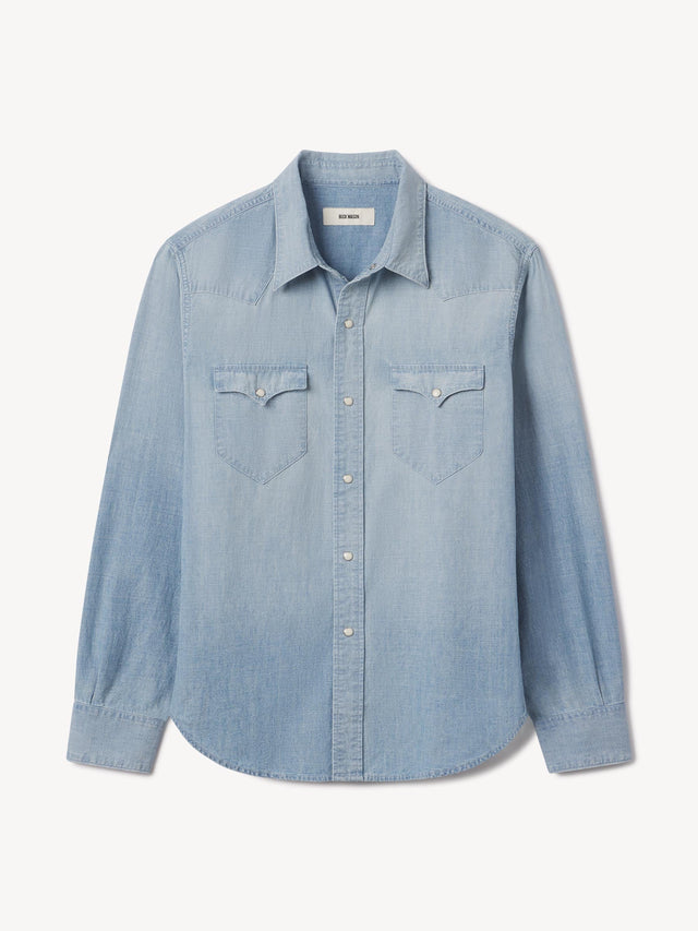 L030 Japanese Chambray Western Shirt