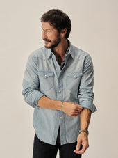 Japanese Chambray Western Shirt