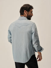 Japanese Chambray Western Shirt