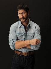 Japanese Chambray Western Shirt