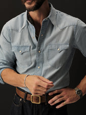 Japanese Chambray Western Shirt