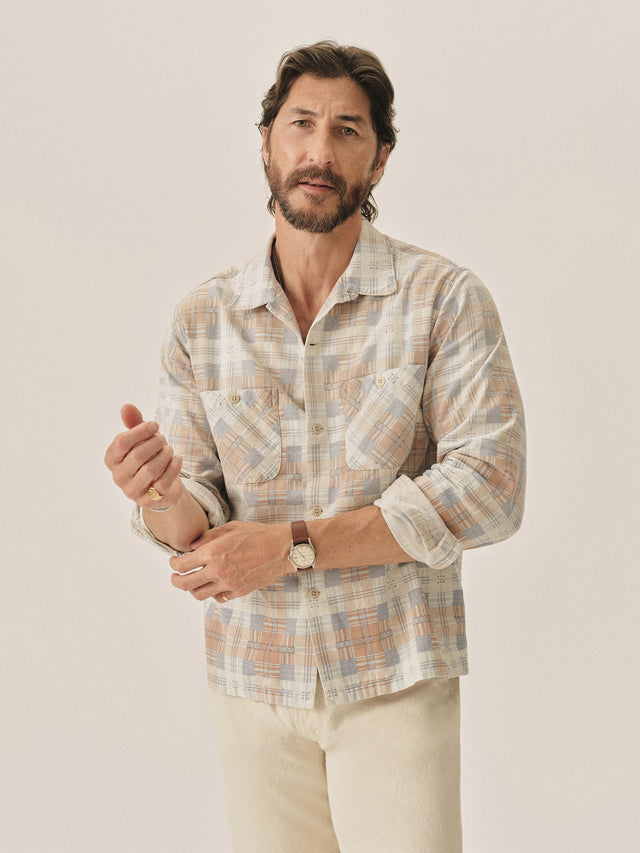 Amberwave Plaid Case Study Camp Shirt