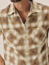 Shadow Mountain Plaid Case Study Camp Shirt