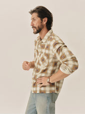 Shadow Mountain Plaid Case Study Camp Shirt