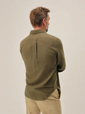 Soft Olive Pacific Twill Flannel Bd Shirt