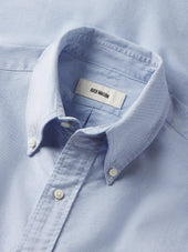 French Blue End on End Big Oxford