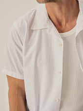 White Sodapop Seersucker Camp Shirt