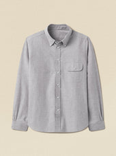 Black/White Solid Bryceland's X Buck Mason Perfect OCBD Shirt