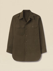 Olive Bryceland's X Buck Mason Moleskin Officer Shirt